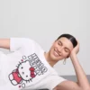 Βαμβακερό μπλουζάκι με σχέδιο Hello Kitty