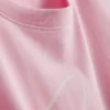 Βαμβακερό μπλουζάκι νύφης με στρογγυλό λαιμό