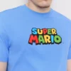 Βαμβακερό πουκάμισο με σχέδιο Super Mario
