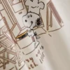 Βαμβακερό πουκάμισο Peanuts Snoopy Cafe